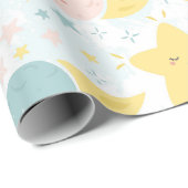 Der Himmel ist die Grenze Geschenkpapier (Rolleneckpunkt)