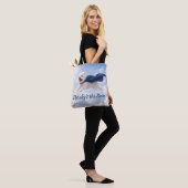 Der Himmel ist die Grenze Tasche (Am Model)