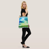 Der Himmel ist die Grenze Tasche (Am Model)