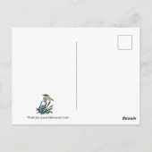 Der Himmel ist etwas Naher Postkarte (Rückseite)