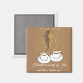 "Der Himmel ist..." Magnet (Vorderseite/Rückseite)