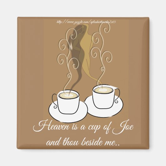 "Der Himmel ist..." Magnet (Vorne)