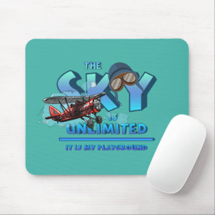 Der Himmel ist mein Spielplatz Mousepad