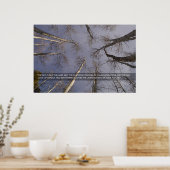 Der Himmel ist nicht das Limit... Poster (Küche)