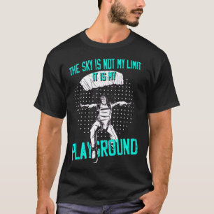Der Himmel ist nicht mein begrenzter Skydiving-Par T-Shirt