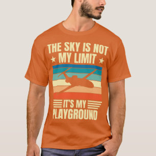 Der Himmel ist nicht mein begrenztes Luftfahrt-Pil T-Shirt