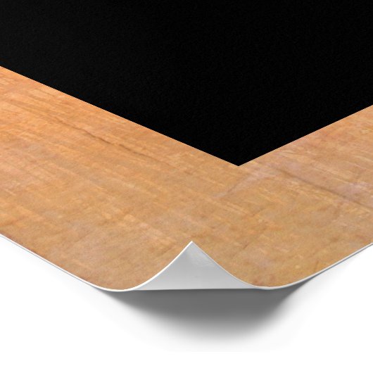 Der Himmel ist vorbei - Henry David Thoreau zitier Poster (Ecke)