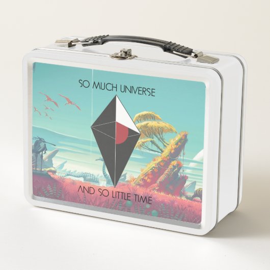 Der Himmel keines Mannes Metall Brotdose (Vorderseite)