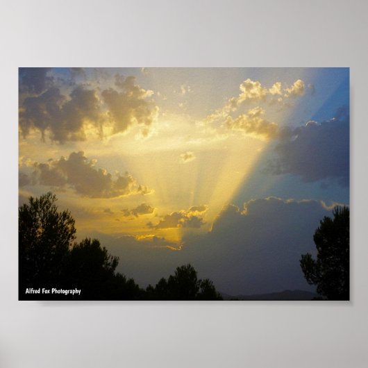Der Himmel öffnet sich Poster (Vorne)