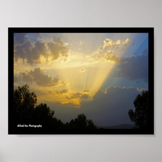 Der Himmel öffnet sich Poster (Vorne)
