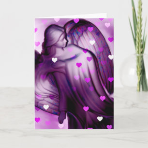 Der Himmel sendet dir heute Herzen Karte