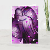 Der Himmel sendet euch heute das Herz Karte (Vorderseite)