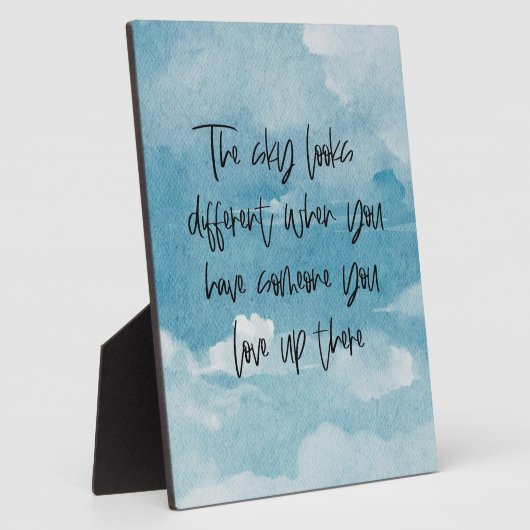 Der Himmel sieht anders aus - jemand, den Sie dort Fotoplatte (Seite)