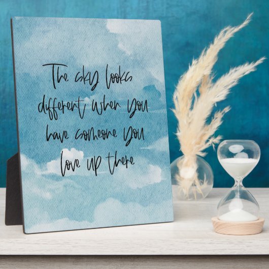 Der Himmel sieht anders aus - jemand, den Sie dort Fotoplatte (Seite)