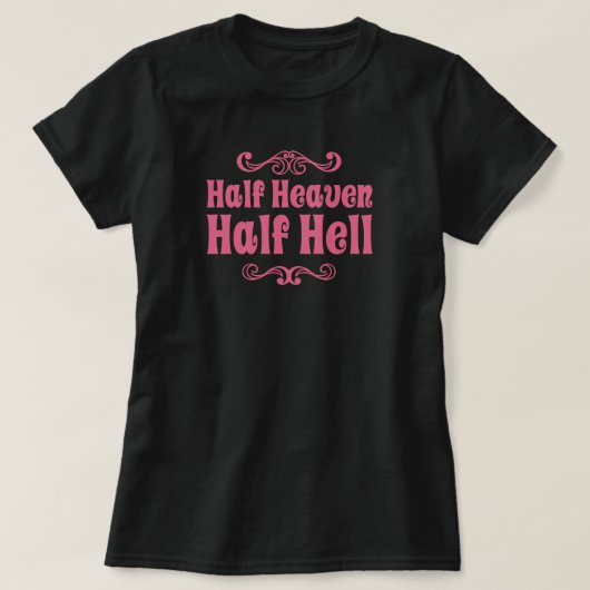 Der Himmel und die Hölle T - Shirt (Design vorne)