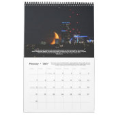 Der Himmel verkündet die Inspirationsquelle Kalender (Feb 2027)