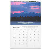 Der Himmel verkündet die Inspirationsquelle Kalender (Mär 2027)