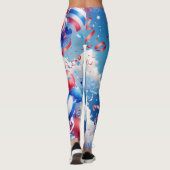 Der Himmel voller Freiheit Leggings (Rückseite)