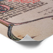 Der Himmel, von 'De Natura rerum' Poster (Ecke)