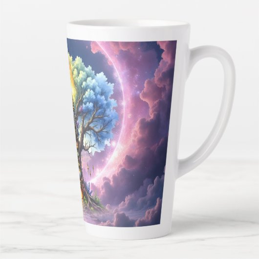 Der Himmelsbaum der ewigen Reiche Milchtasse (Rechts)