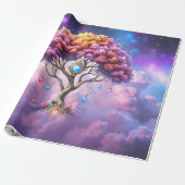 Der Himmelsbaum des Werdens. Geschenkpapier (Ungerollt)