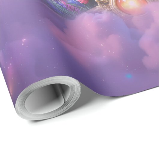 Der Himmelsbaum des Werdens. Geschenkpapier (Rolleneckpunkt)