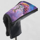 Der Himmelsbaum des Werdens. Golf Headcover (3/4 Vorderseite)