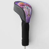 Der Himmelsbaum des Werdens. Golf Headcover (angewinkelt)