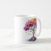 Der Himmelsbaum des Werdens. Kaffeetasse (VorderseiteRechts)