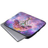 Der Himmelsbaum des Werdens. Laptopschutzhülle (Vorne Knopf)