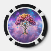 Der Himmelsbaum des Werdens. Pokerchips (Rückseite)