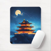 Der Himmelspalast um Mitternacht Mousepad (Mit Mouse)