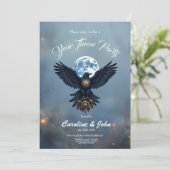 Der Himmelsrabe.  Einladung (Stehend Vorderseite)