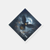 Der Himmelsrabe.  Serviette (Ecke)