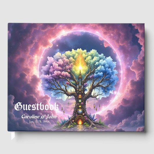 Der himmlische Baum der ewigen Reiche. Gästebuch (Vorderseite)