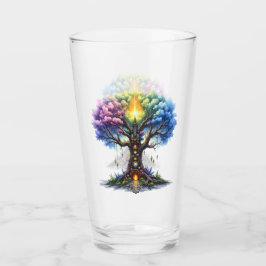 Der himmlische Baum der ewigen Reiche Glas