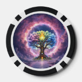 Der himmlische Baum der ewigen Reiche Pokerchips (Rückseite)