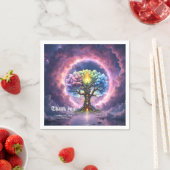Der himmlische Baum der ewigen Reiche.  Serviette (Beispiel)