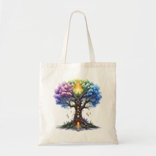 Der himmlische Baum der ewigen Reiche Tragetasche (Vorne)