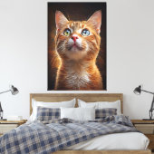 Der himmlische Blick Leinwanddruck (Insitu (Schlafzimmer))