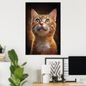 Der himmlische Blick Poster (Heimbüro)