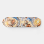 Der himmlische christliche Skateboard (Horizontal)