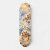 Der himmlische christliche Skateboard Lord (Vorderseite)