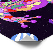 Der himmlische Frosch Poster (Ecke)