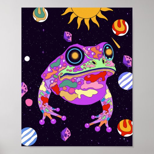 Der himmlische Frosch Poster (Vorne)