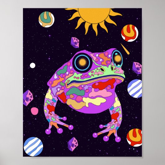 Der himmlische Frosch Poster (Vorne)