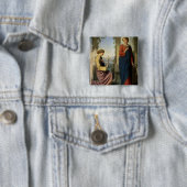 Der himmlische Gruß oder die Ankündigung, 1860 Button (Beispiel)