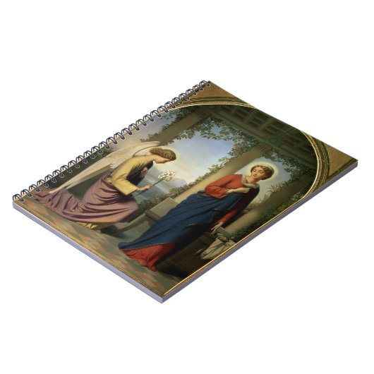 Der himmlische Gruß oder die Ankündigung, 1860 Notizblock (Linke Seite)