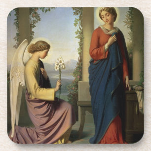 Der himmlische Gruß oder die Ankündigung, 1860 Untersetzer