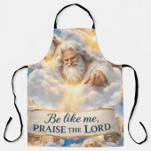 Der himmlische Herr Christliche Schürze (Vorderseite)